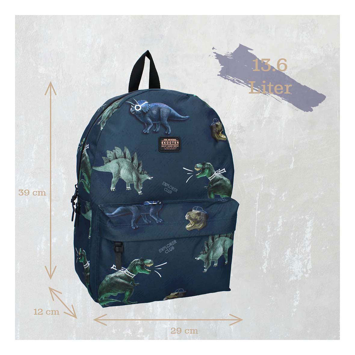 Vadobag Skooter Batock Explorer Club Dino