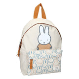 Batoh Vadobag Miffy plný veselé béžové