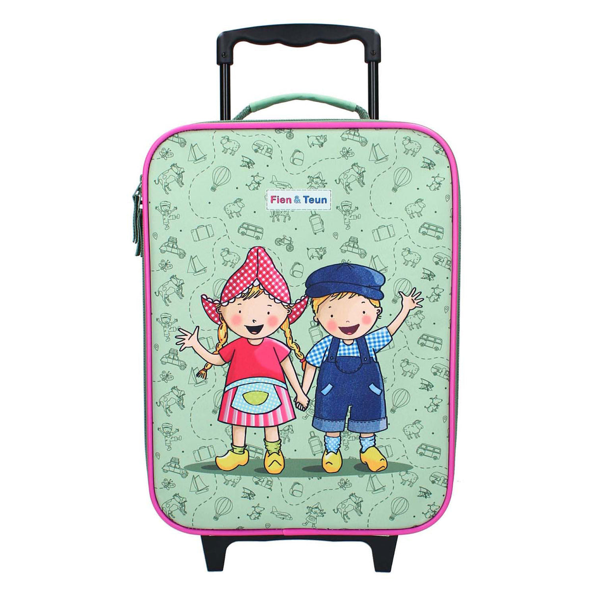 Cairde ainmhithe culaith tralaí Vadobag fien agus teun