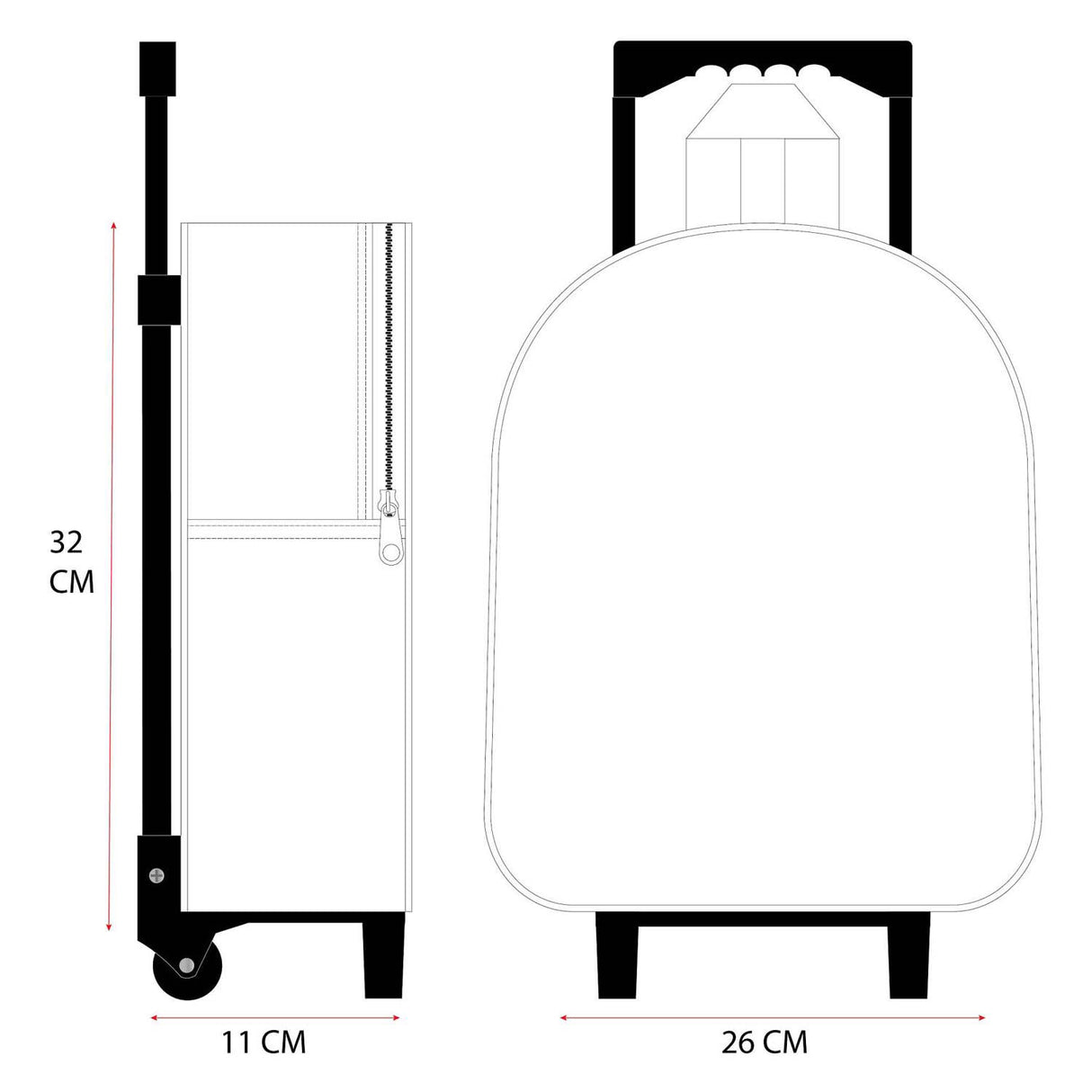 Vadobag avengers 3d trolley backpack great escapes