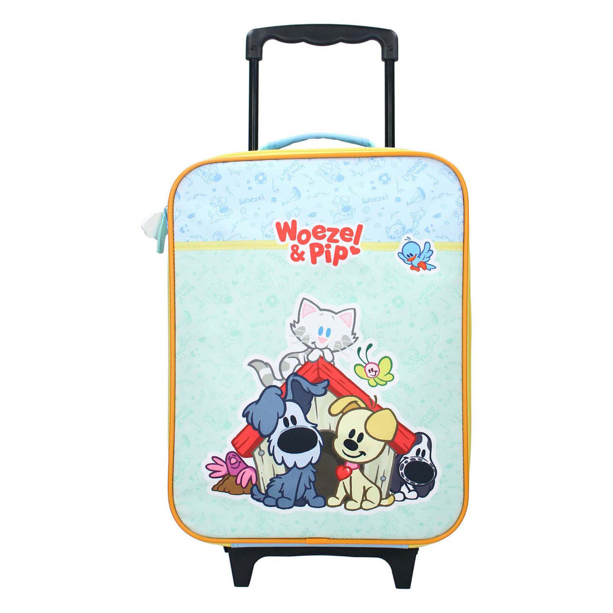 Valigia trolley Vadobag woezel pip realizzata per rotolare