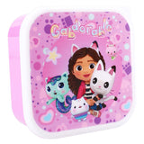 Conjunto de caixa de lanche Vadobag casa de bonecas de Gabby com 3 peças