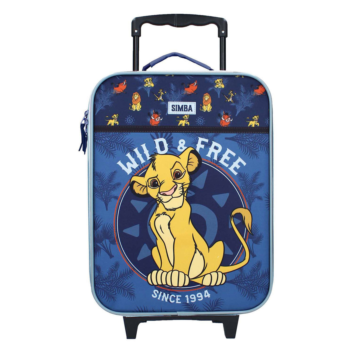 Vadobag the Lion King (Simba) Trolley suitcase made to roll