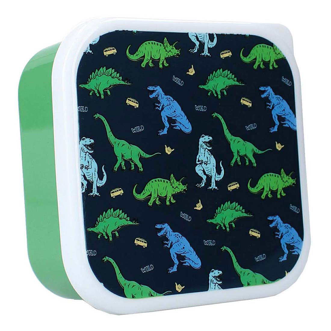 Vadobag broodtrommel pret fresh bites dinosaurus - 3dlg.