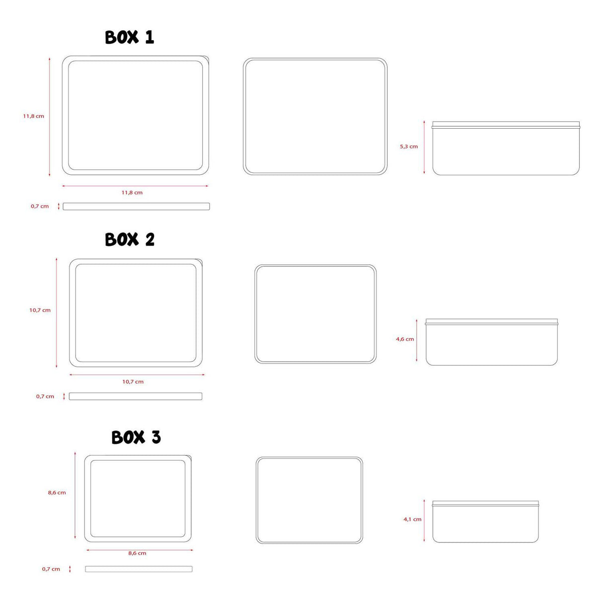 Vadobag broodtrommel pret fresh bites dinosaurus - 3dlg.