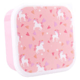 Vadobag boîte à lunch fun Fresh Bites Licorne - 3 pièces.