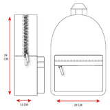 Vadobag stitch rugzak unbearably cool