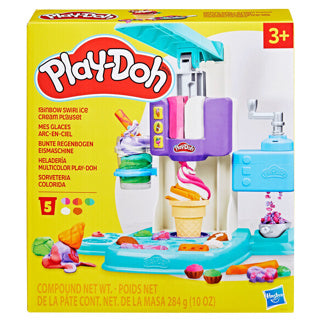 Play-doh regenboog ijsmaker playset