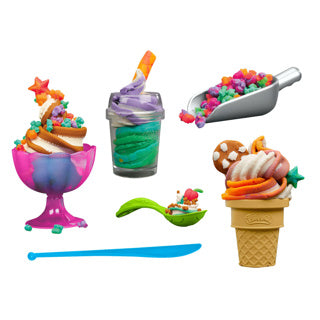 Play-doh regenboog ijsmaker playset