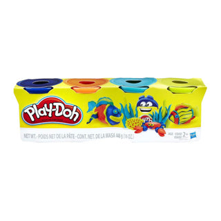 Hasbro Play-doh klassesch Faarwen 4-Pack Assorti