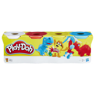 Hasbro Play-doh klassesch Faarwen 4-Pack Assorti