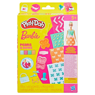 Play doh barbie pearl and bows