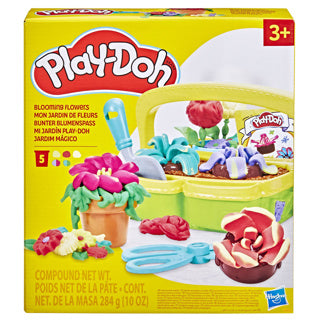 Playdoh blooming flowers 