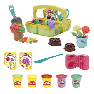Playdoh blooming flowers 