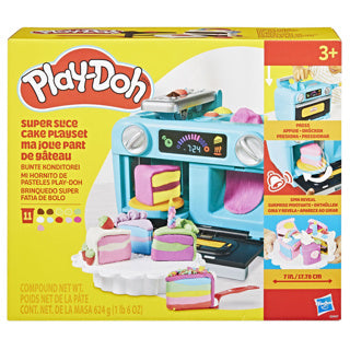 Play-doh super slice cake playset