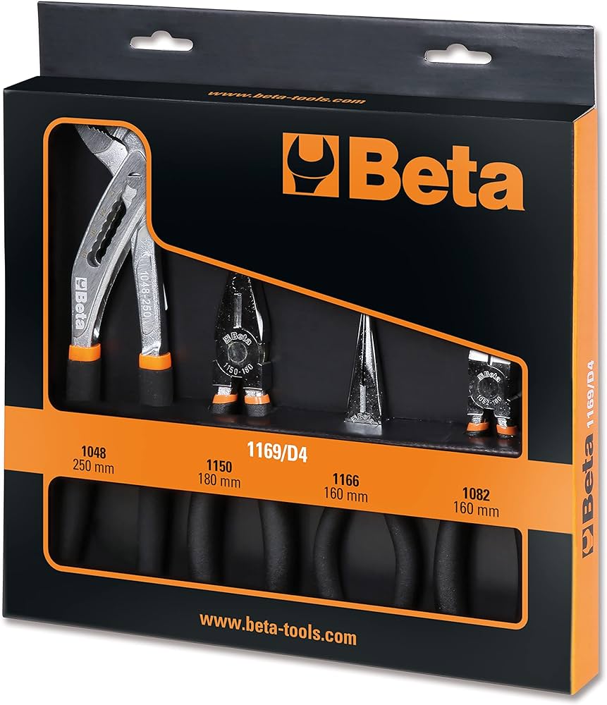 Beta 4-piece tang set tools 1169 D4