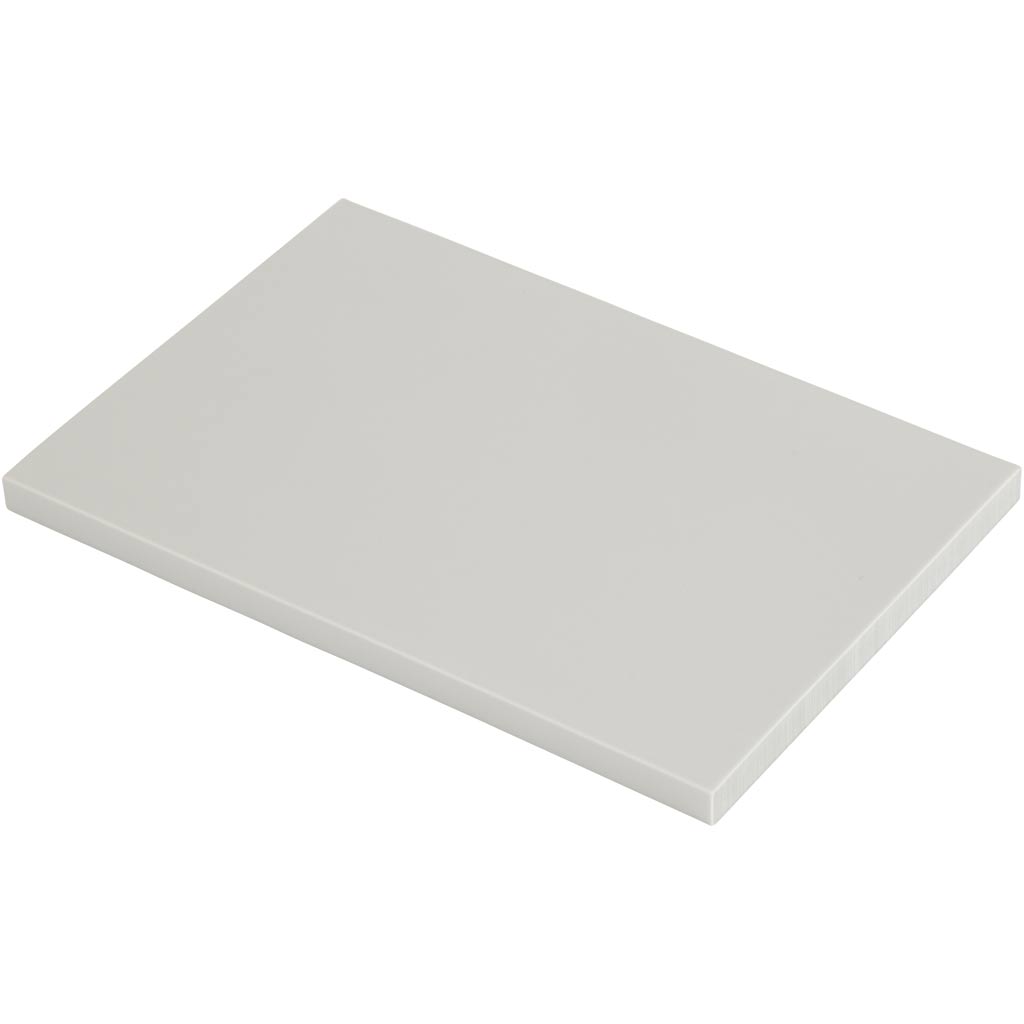 Creativ company stamp blocks, size 10x15.5 cm, thickness 0.8 cm, light gray, 10 pieces in a box