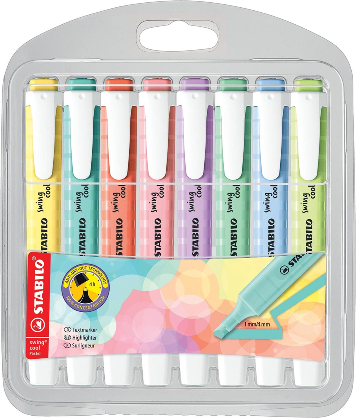 Stalo Swing Cool Pastel Markers, 8st.