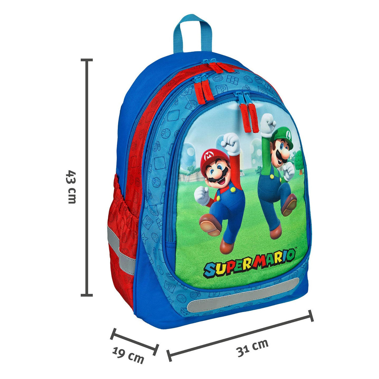 Undercover Super Mario School Backpack