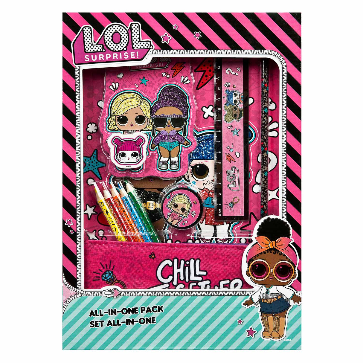 L.O.L Surprise Stationery gavesett