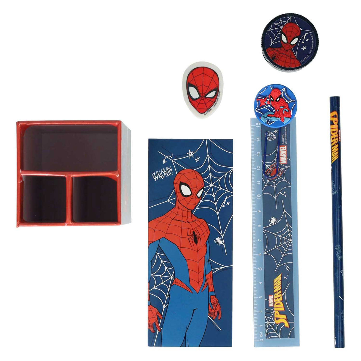 Spiderman Desk Set, 7DLG.