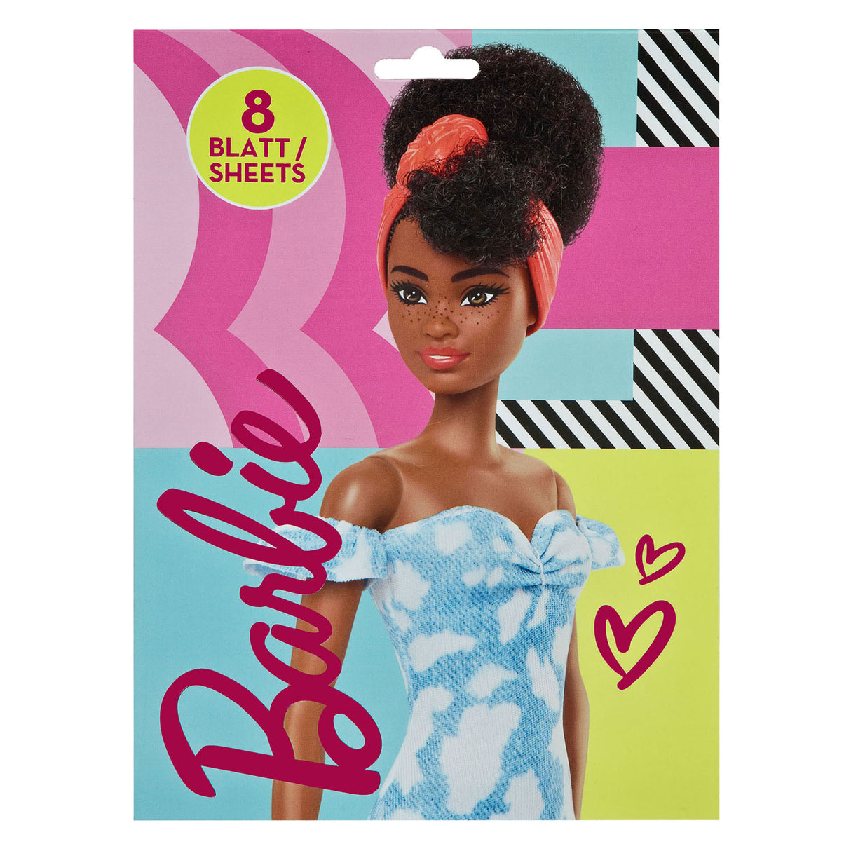 Undercover sticker book barbie