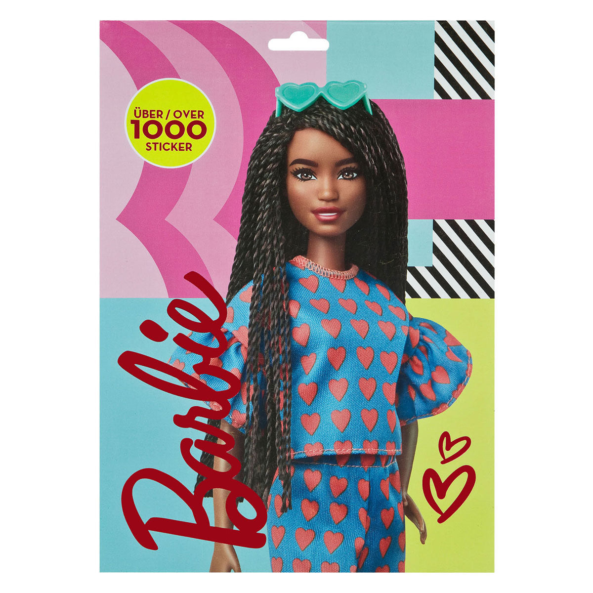 Undercover mega sticker book barbie