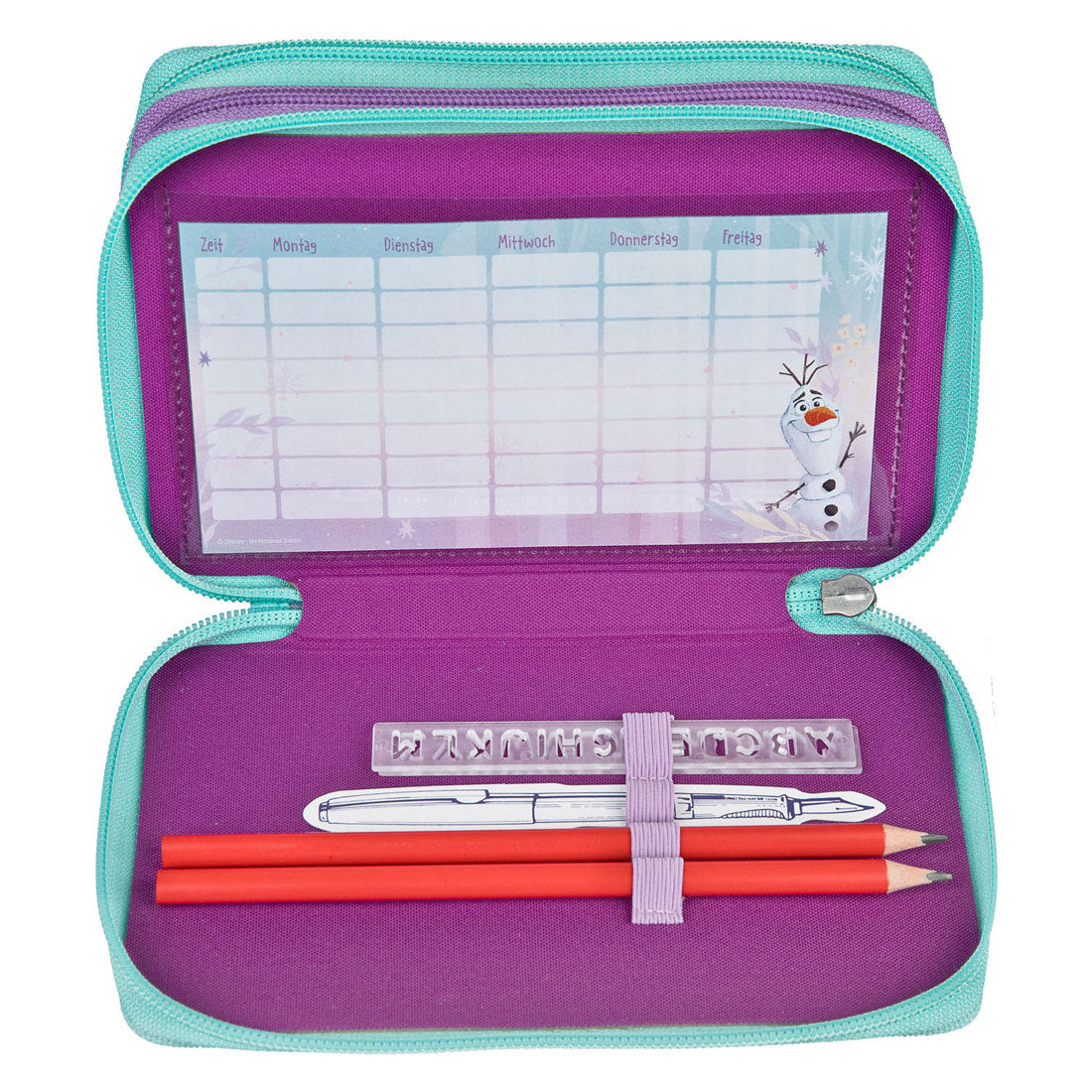 Undercover 3-sekcje wypełnione kieszonkową kieszonkową mrożoną