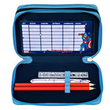 Undercover 3-compartment filled pencil case Avengers