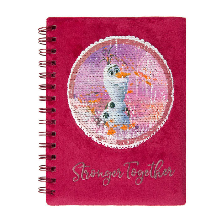 Undercover notebook A5 Disney Frozen with sequins