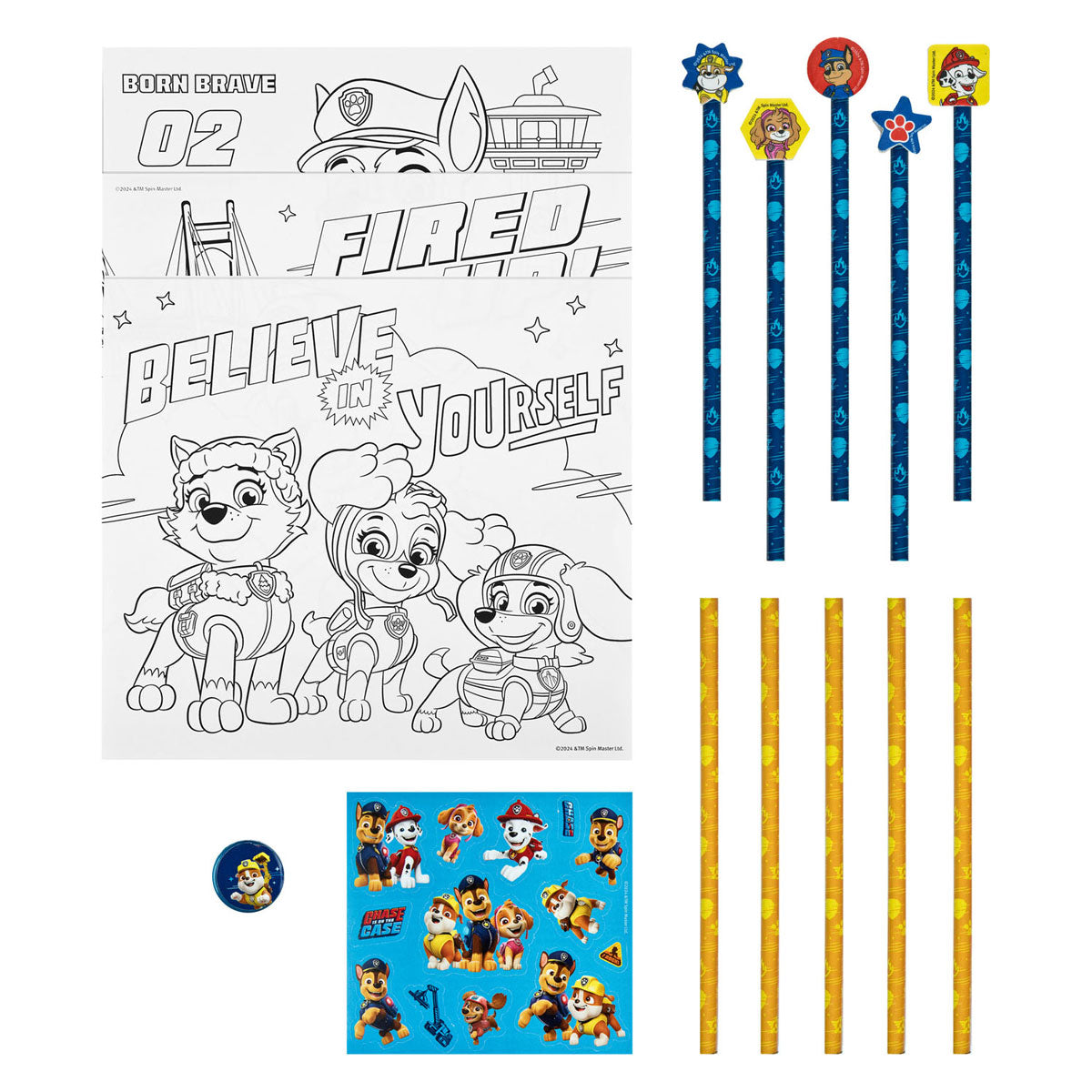 Undercover color set with Gummen Paw Patrol, 29dlg.