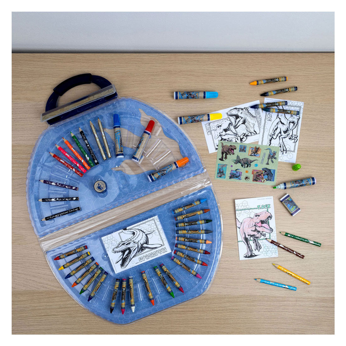 Undercover Faarf Koffer Jurrrasesch Welt, 51dlg.