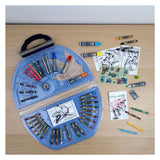 Undercover Faarf Koffer Jurrrasesch Welt, 51dlg.