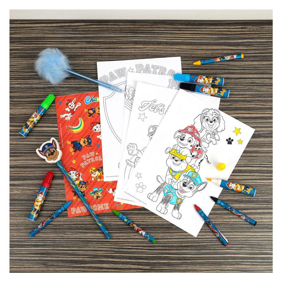 Undercover Color Set Paw Patrol in Backpack