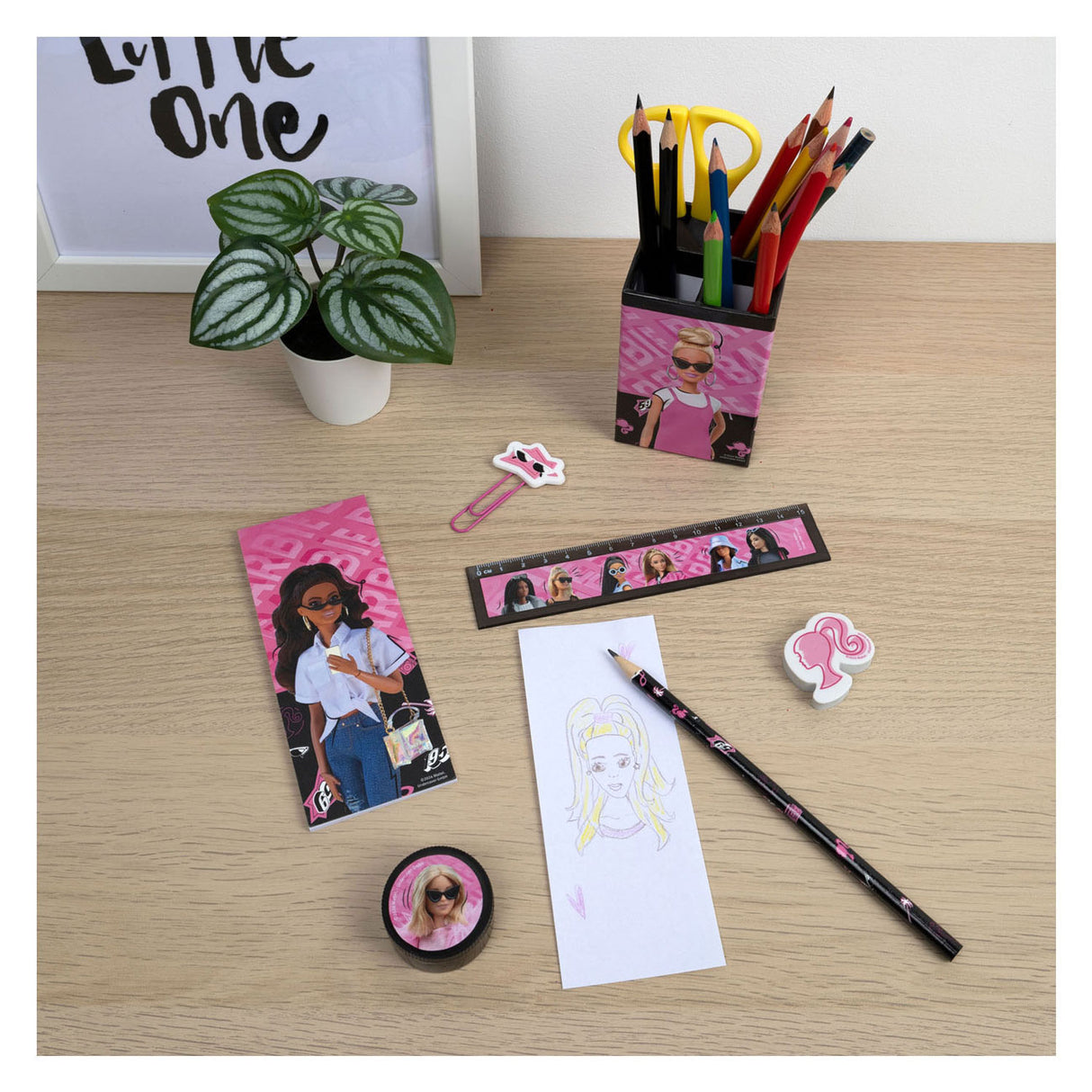 SETTO Undercover Desk Set Barbie, 6dlg.