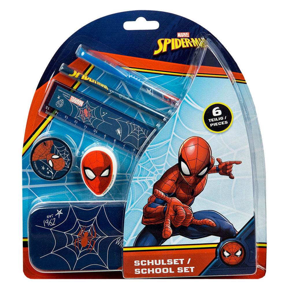 Undercover School set Spiderman, 6dlg.