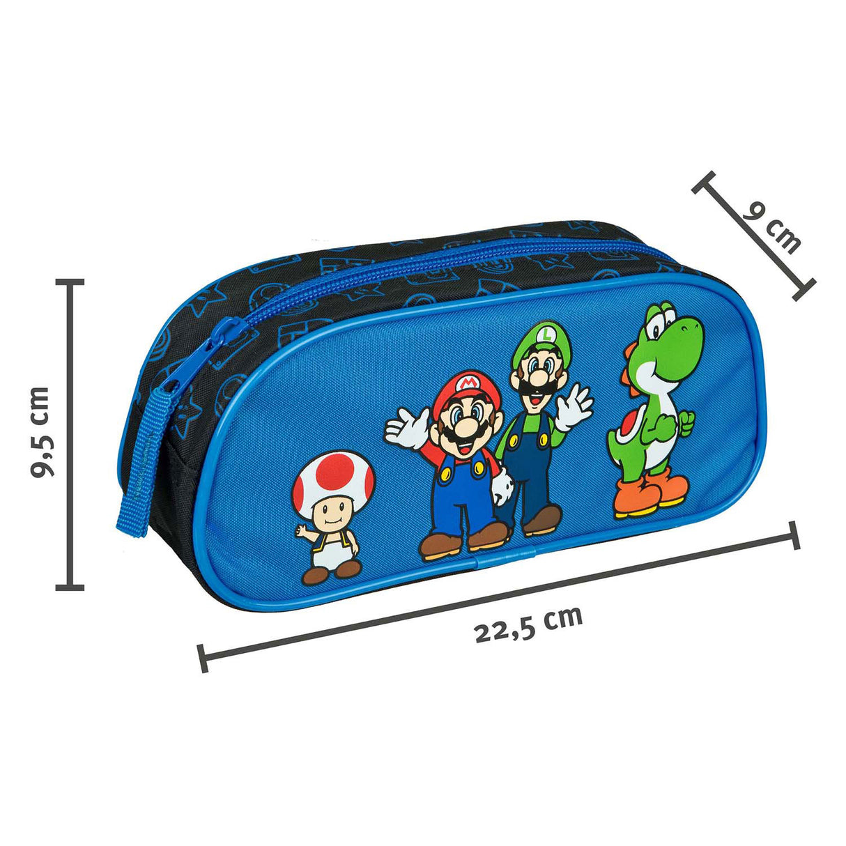Tajna penija Super Mario Blue z zadrgo