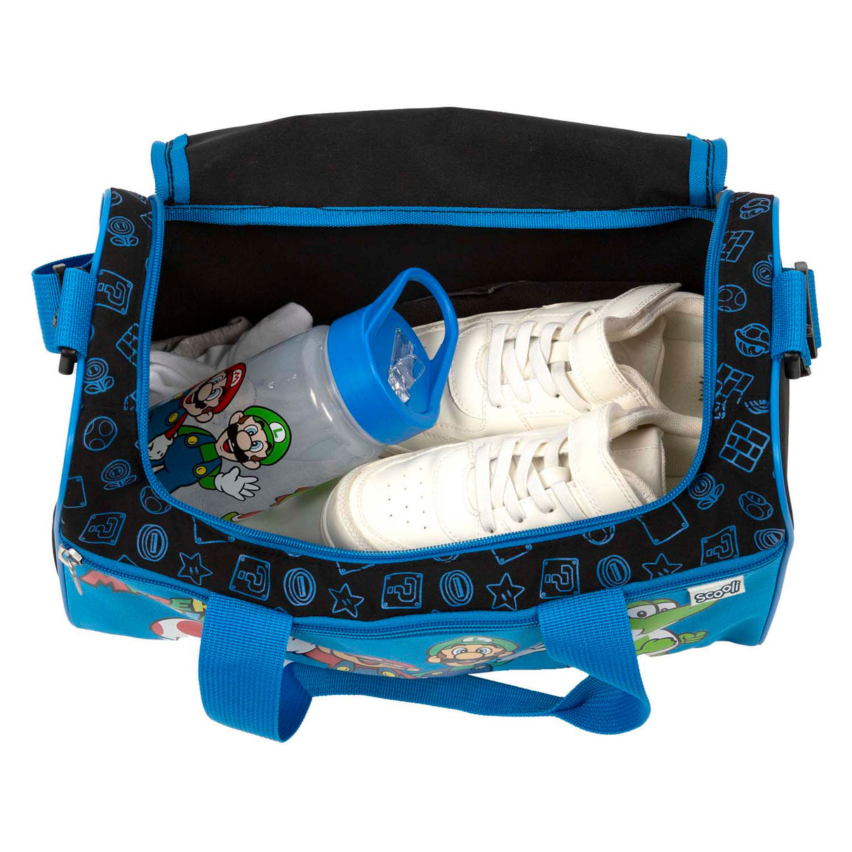 Undercover Sportbas Super Mario Blauw