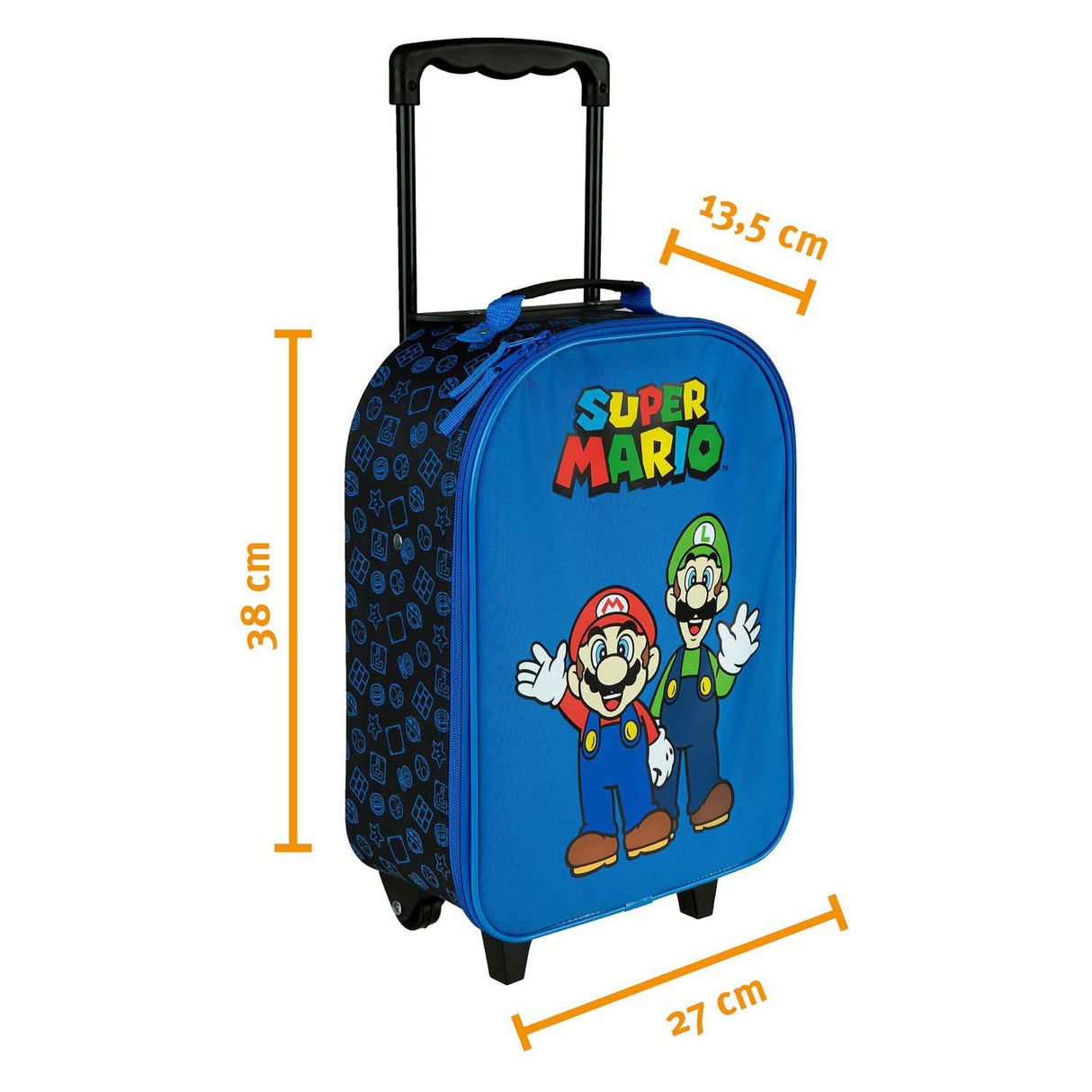 Undercover Children's Trolley Super Mario Blauw