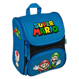 Undercover šolski nahrbtnik super mario moder