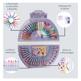 Undercover unicorn academy coloring case, 51 pcs