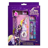 Undercover unicorn academy creative set with notebook, 8 pcs