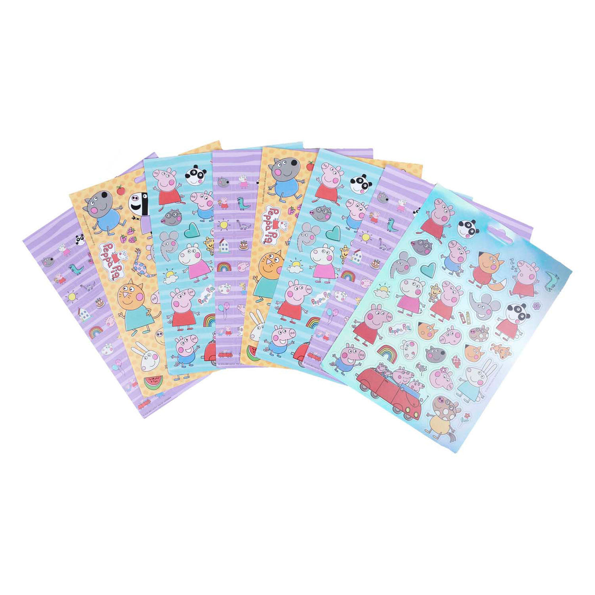 Undercover dekalbok Peppa Pig med 8 ark