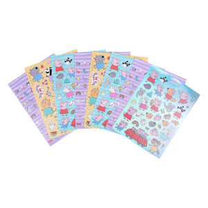 Undercover dekalbok Peppa Pig med 8 ark
