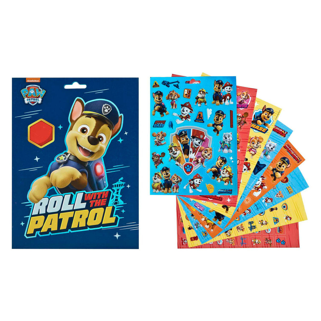 Undercover Stickerbook Paw Patrol with 8 sheets