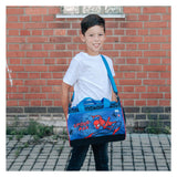 Bolsa esportiva disfarçada do Homem-Aranha