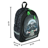 Undercover Schoul Rucksak Star Wars d'Mandalorian