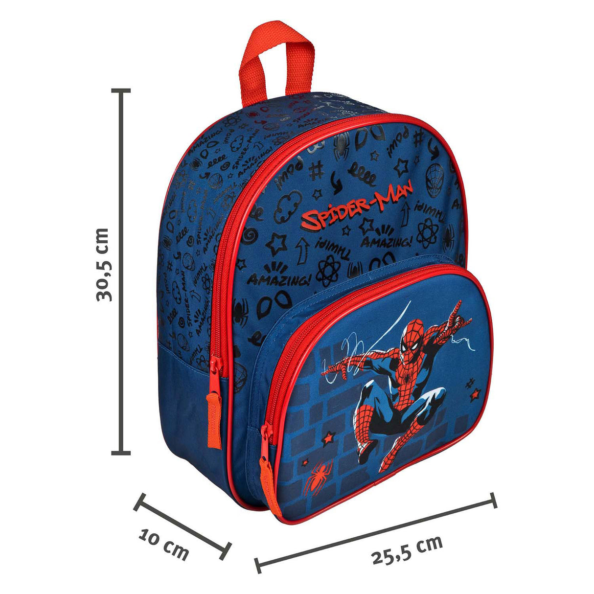 Undercover Backpack with Spiderman front pocket