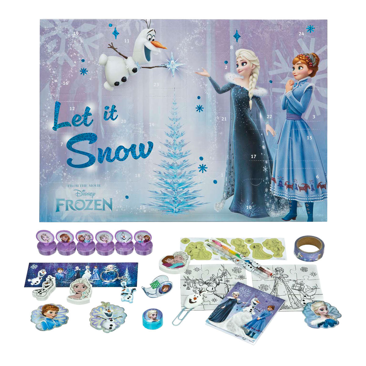 Undercover frozen advent calendar