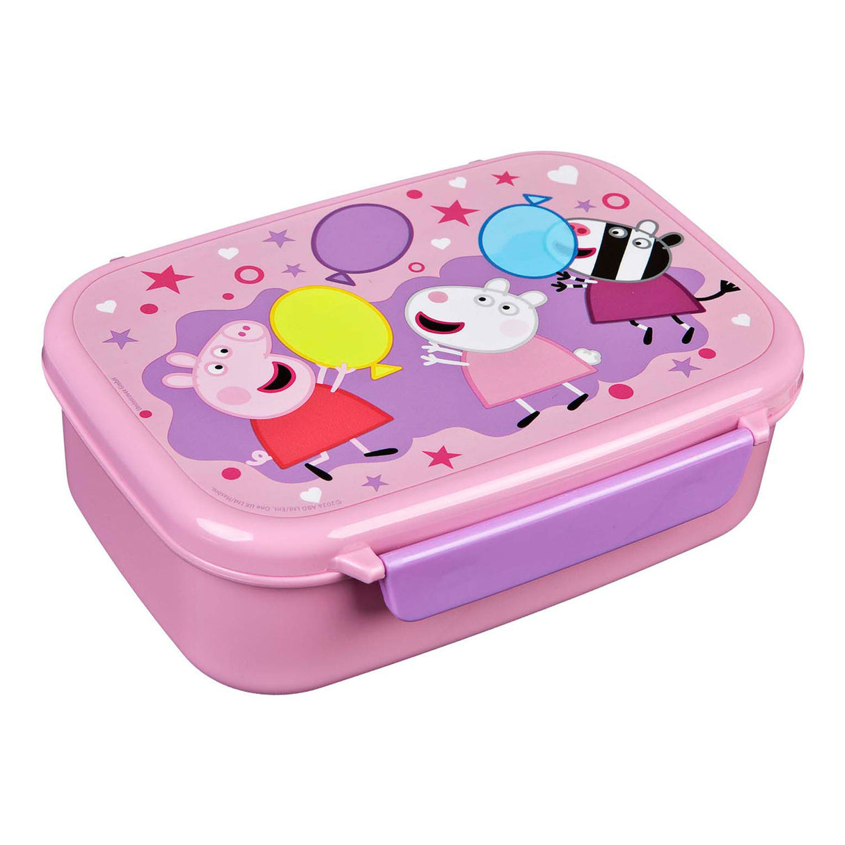 Boîte à lunch Undercover Peppa Pig avec plateau à collations